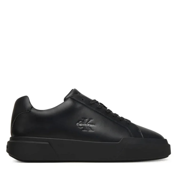 Men's Black Chunky Cupsole Laceup Sneakers Calvin Klein YM0YM01344-0GJ