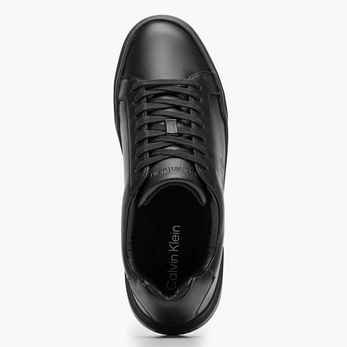 Men's Black Chunky Cupsole Laceup Sneakers Calvin Klein YM0YM01344-0GJ