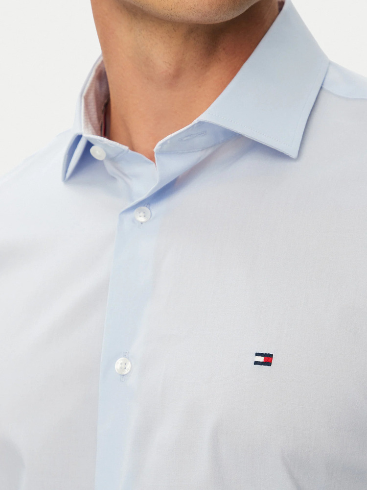 Ανδρικό Πουκάμισο Γαλάζιο Tommy Hilfiger MW0MW43749-C3Q