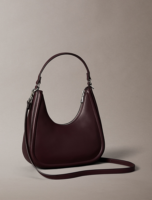 Γυναικεία Τσάντα Ώμου Μπορντό Calvin Klein LV04F3561G-BAP