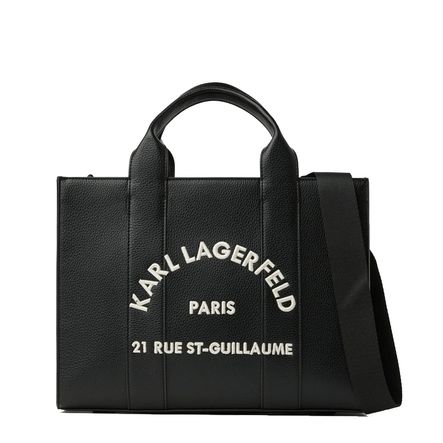 Γυναικεία K/Rsg Tote Τσάντα Μαύρη Karl Lagerfeld B1W30041-101 Black White