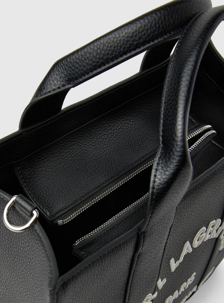 Γυναικεία K/Rsg Tote Τσάντα Μαύρη Karl Lagerfeld B1W30041-101 Black White