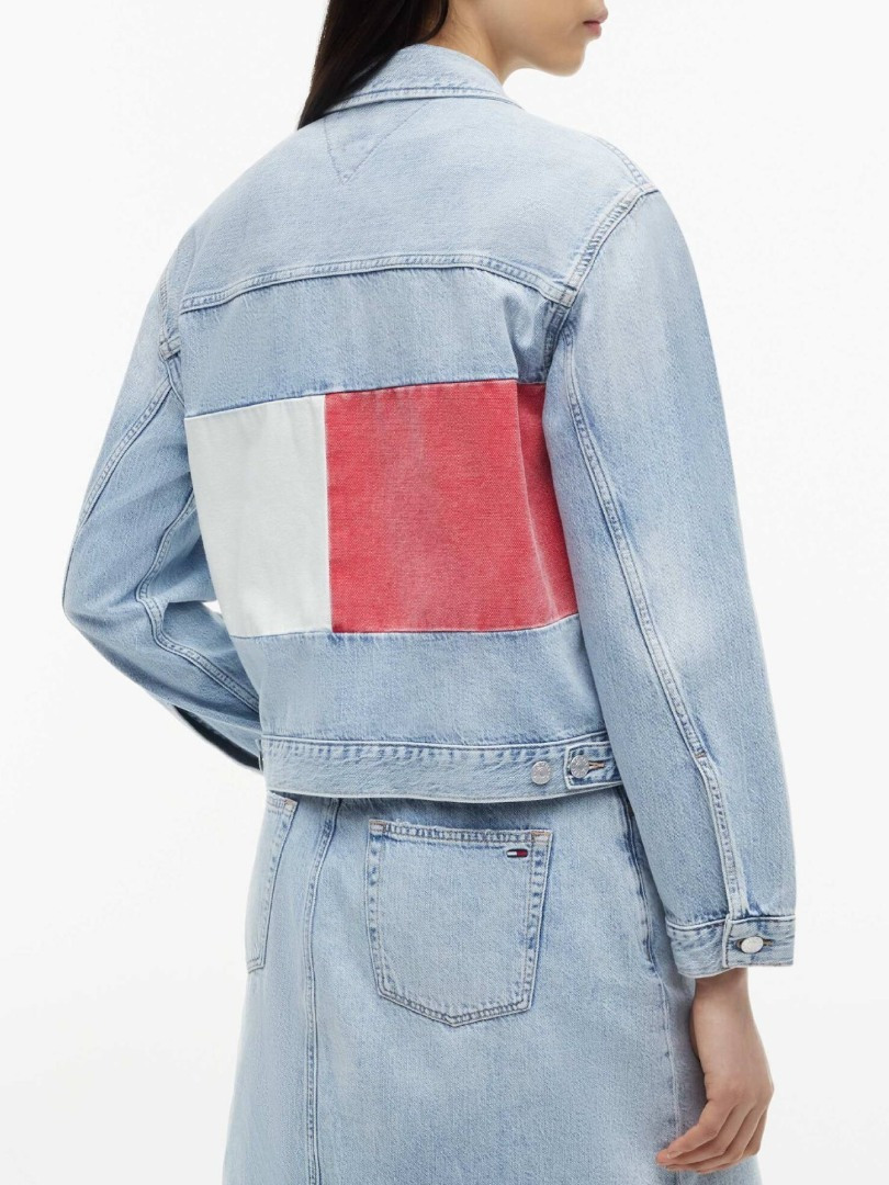 Γυναικείο Τζιν Μπουφάν Μπλε Tommy Jeans DW0DW23471-1AB