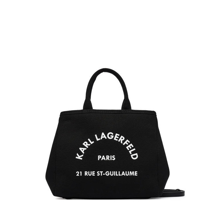 Γυναικεία Trapeze Mini Shopper Τσάντα Μαύρη Karl Lagerfeld B2W50003-999 Black