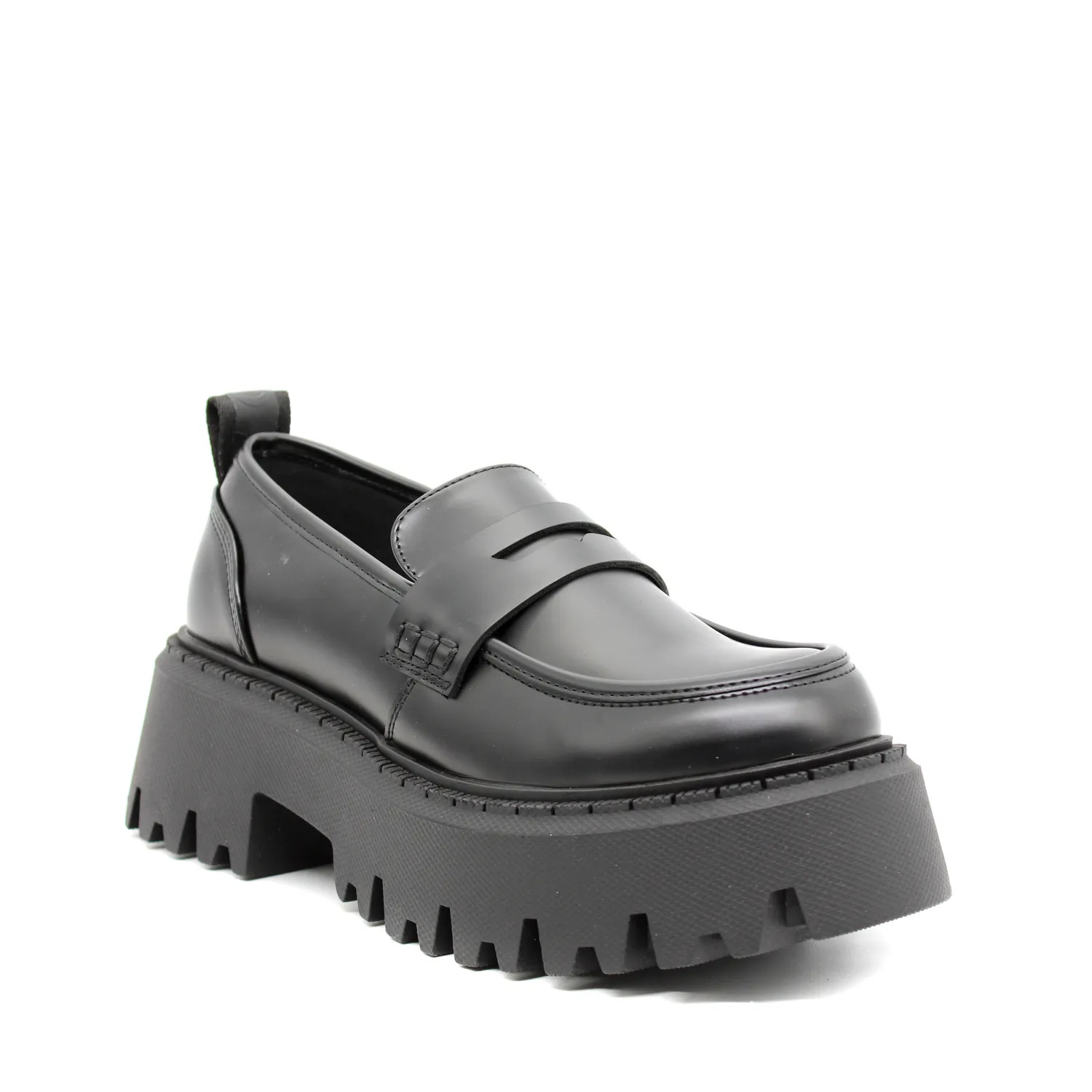 Women's Black Aspen Loafer Buffalo BUF1624079-BLACK