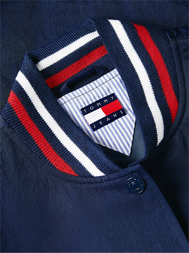 Γυναικείο Crest Varsity Μπουφάν Navy Μπλε Tommy Jeans DW0DW22919-C1G