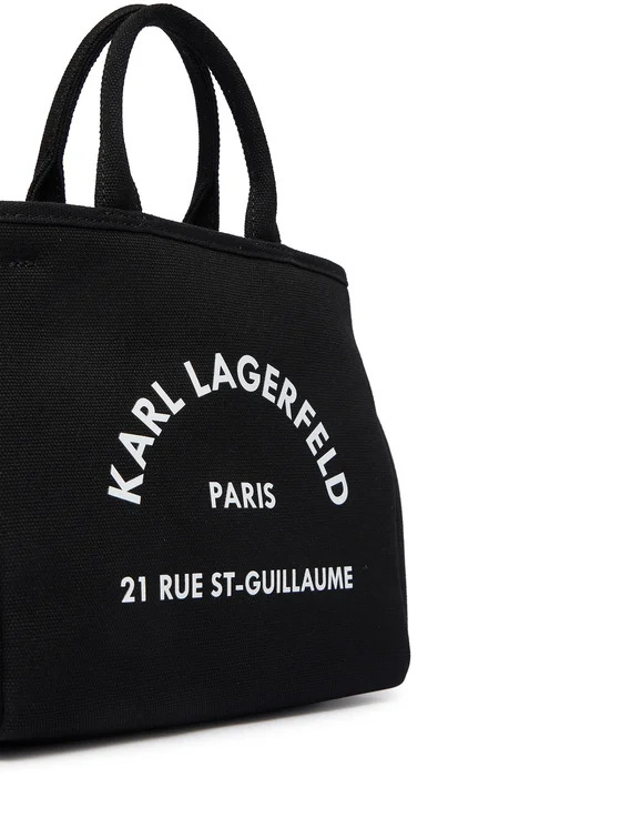 Γυναικεία Trapeze Mini Shopper Τσάντα Μαύρη Karl Lagerfeld B2W50003-999 Black