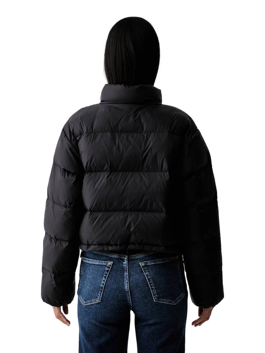 Women's Black ESSENTIAL MW CROP PUFFER Calvin Klein LV047H503G-UB1