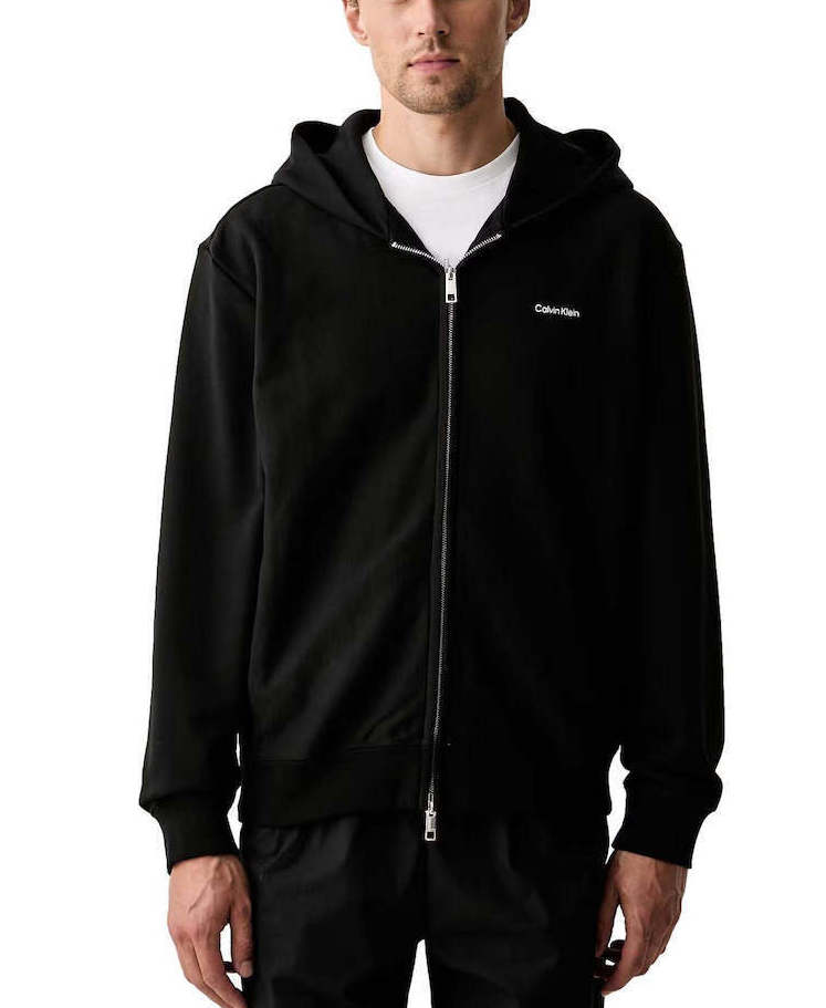 Ανδρική Ζακέτα Μαύρη Calvin Klein LV04LH218G-UB1