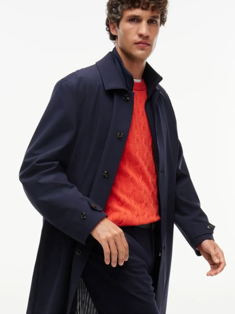 Men's Navy Blue NY Performance 3in 1 Coat Tommy Hilfiger MW0MW44846-DW5