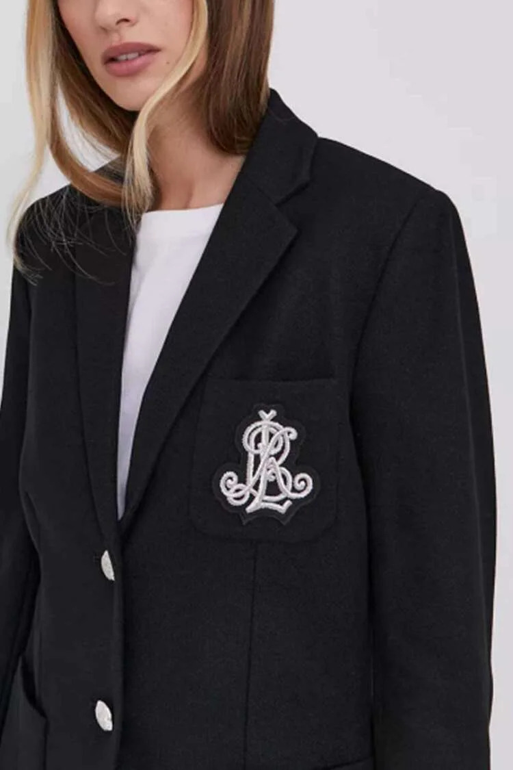 Women's Black ANFISA LINED JACKET Ralph Lauren 200797305004-BLACK