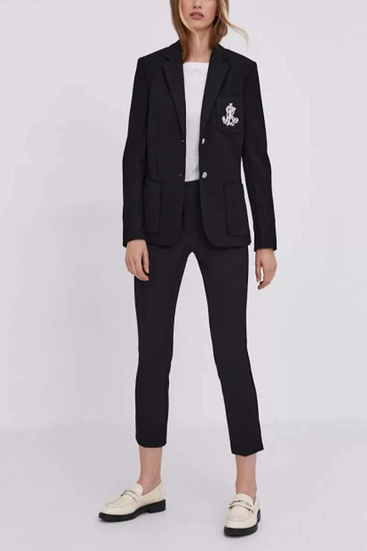 Women's Black ANFISA LINED JACKET Ralph Lauren 200797305004-BLACK