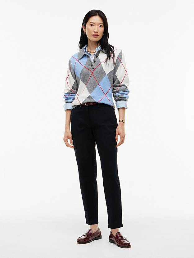 Γυναικείο Παντελόνι Μαύρο Tommy Hilfiger WW0WW52293-BDS