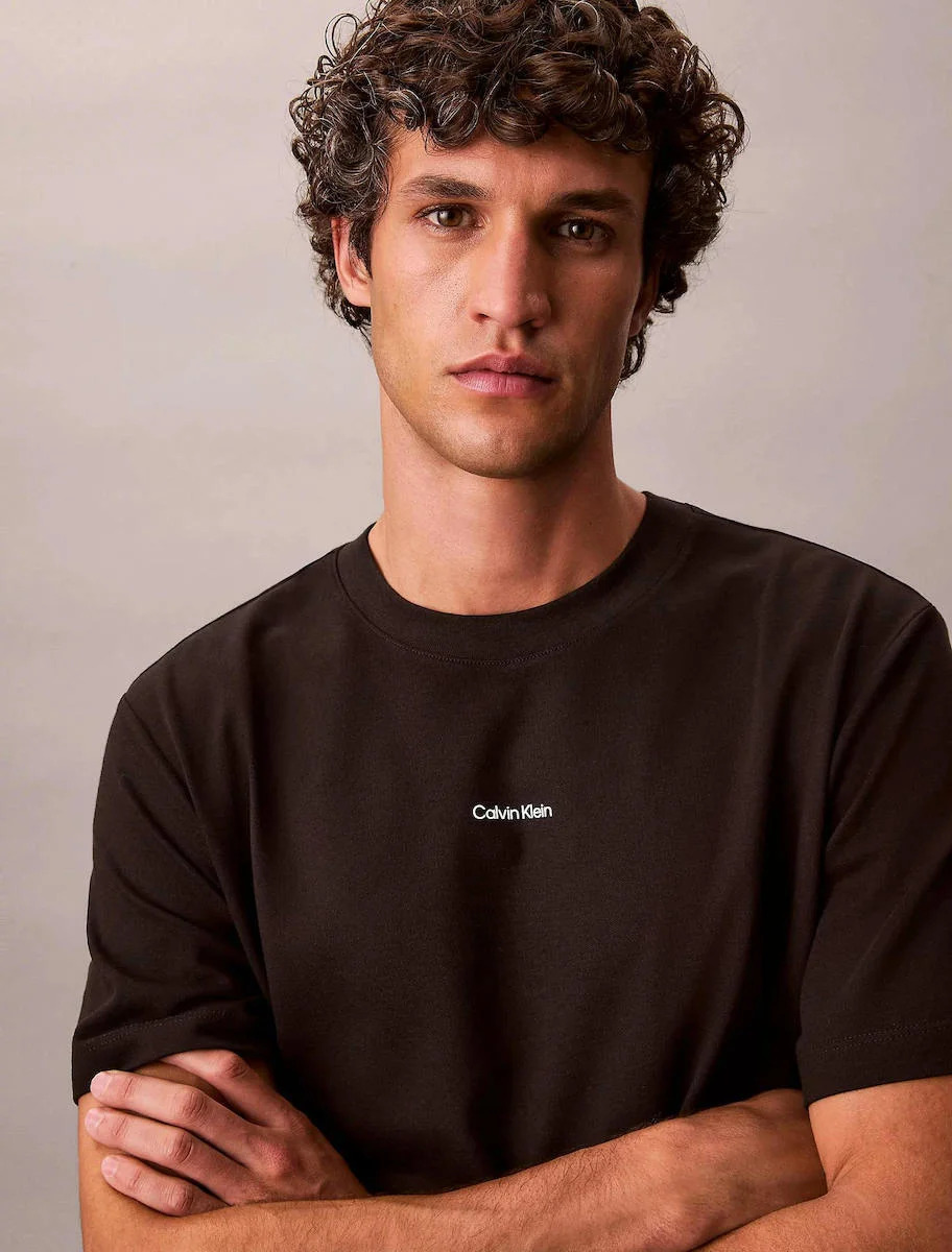 Ανδρικό T-shirt Μαύρο Calvin Klein  LV04LC241G-UB1