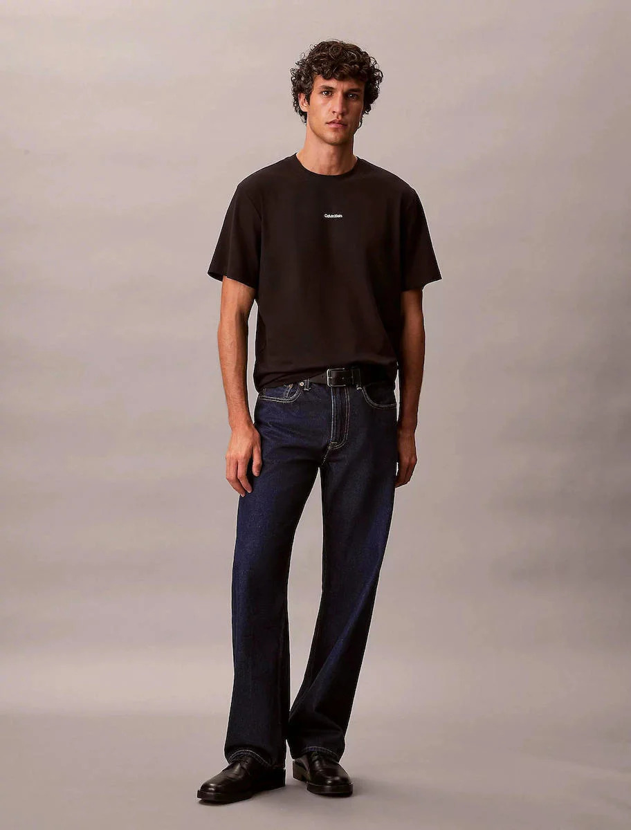 Ανδρικό T-shirt Μαύρο Calvin Klein  LV04LC241G-UB1