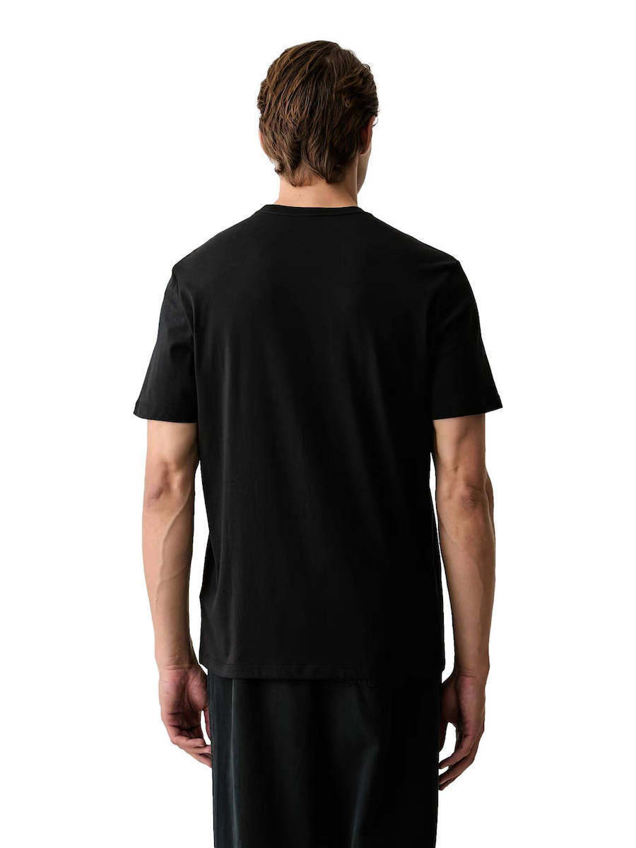 Ανδρικό T-shirt Μαύρο Calvin Klein LV04LH802G-UB1