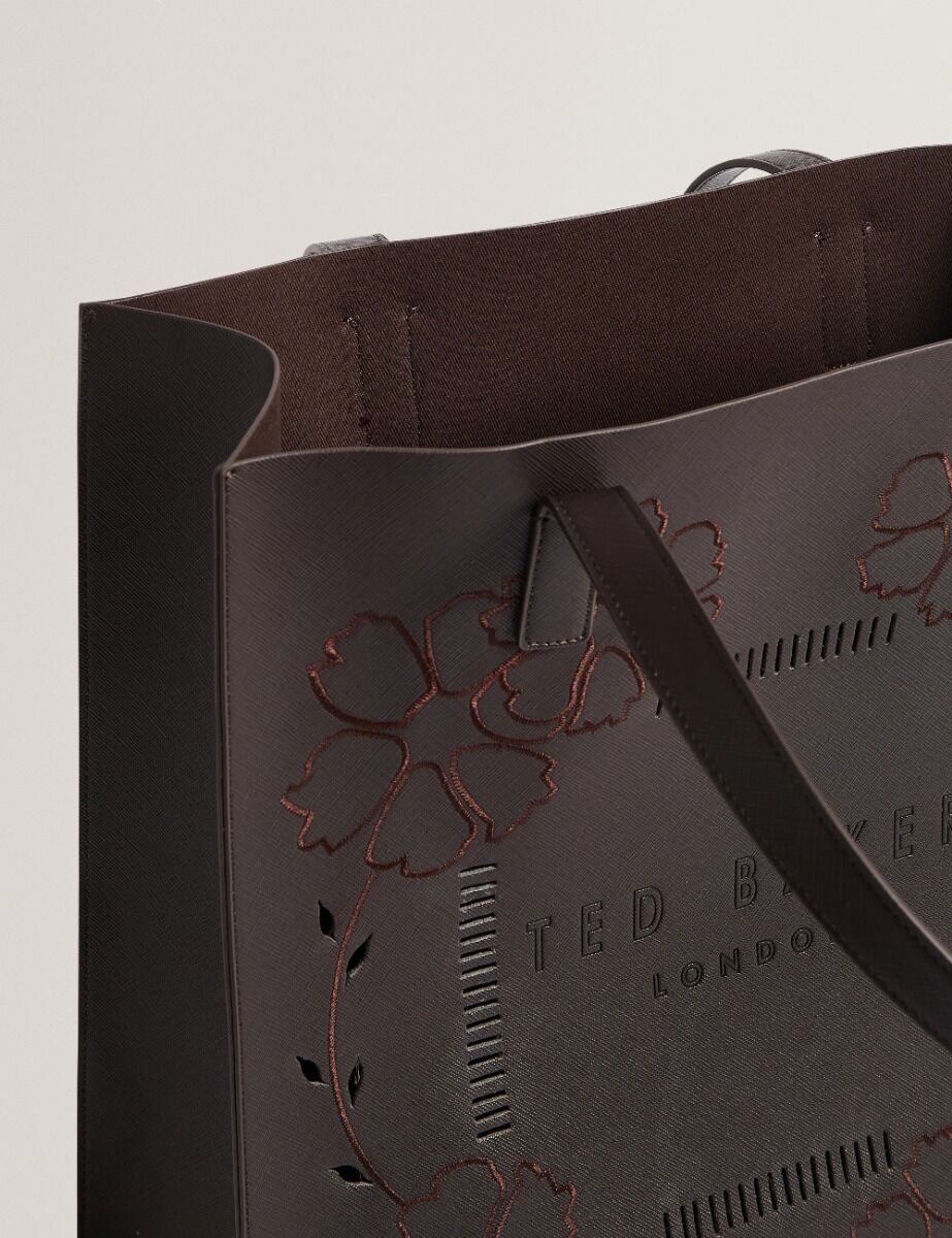 Γυναικεία Rowcon Tote Τσάντα Καφέ Ted Baker 284912-brn-choc