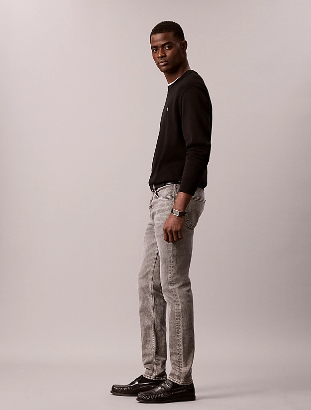 Ανδρικό Slim Τζιν Γκρι Calvin Klein LV04RH729G-85I