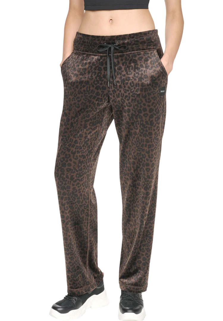 Women's Leopard Jogger Pants DKNY DP6P3985-00AP