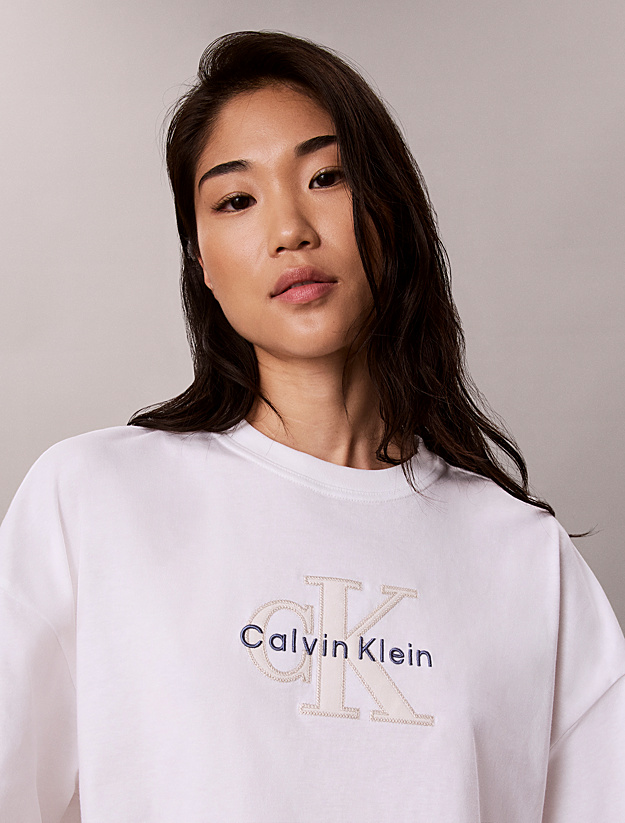 Γυναικείο T-shirt Λευκό Calvin Klein LV047H820G-YAF