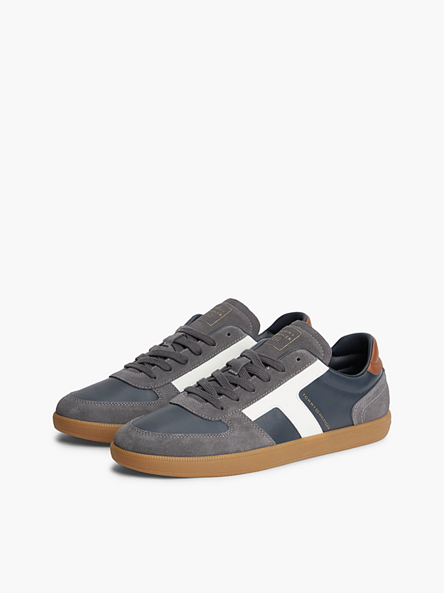 Men's Blue Leather TH Tribeca Sneaker Tommy Hilfiger FM0FM06068-DW5
