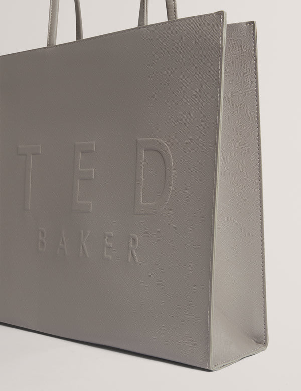 Γυναικεία Iconny Large Icon Τσάντα Γκρι Ted Baker 284885-Grey