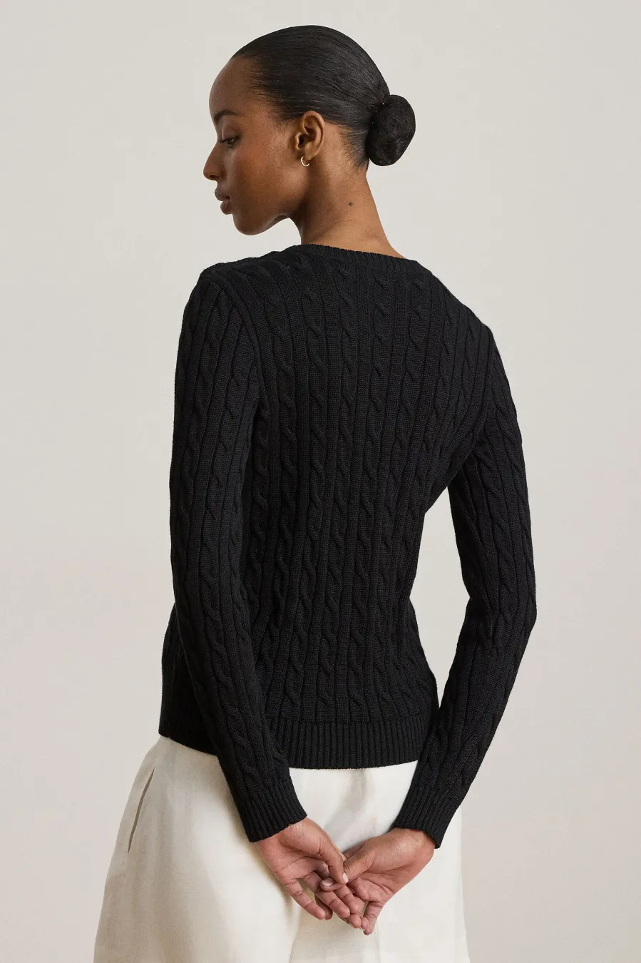 Women's Black SWEATER Ralph Lauren 200P14039001-BLACK