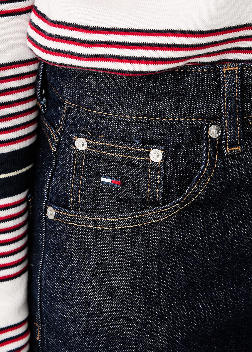 Γυναικείο 90's Mom Τζιν Navy Μπλε Tommy Jeans DW0DW23497-1BK