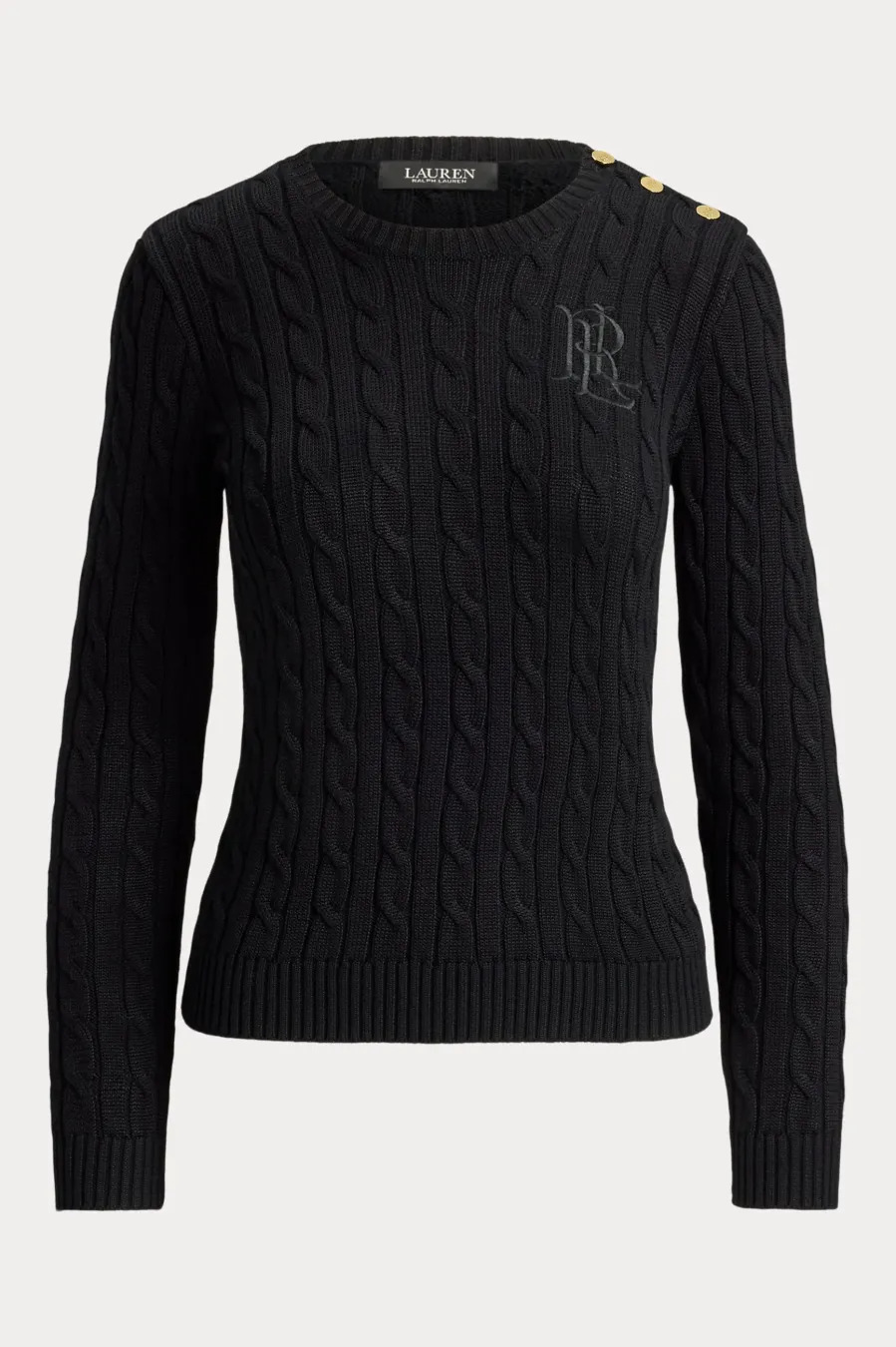 Women's Black SWEATER Ralph Lauren 200P14039001-BLACK
