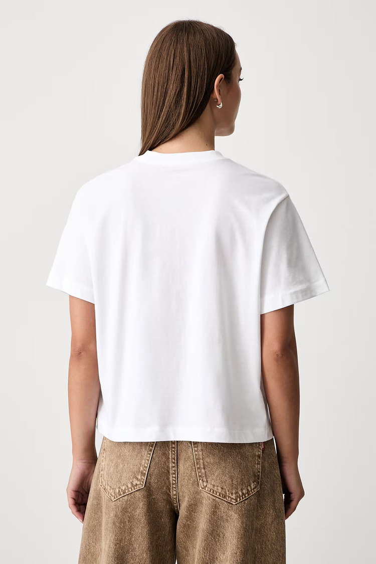 Γυναικείο T-shirt Λευκό Calvin Klein LV047H802G-YAF