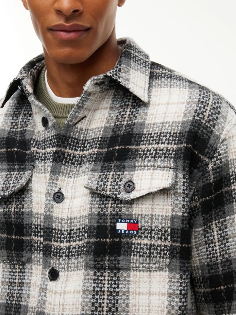 Ανδρικό Καρό Overshirt Tommy Jeans DM0DM23616-0ME