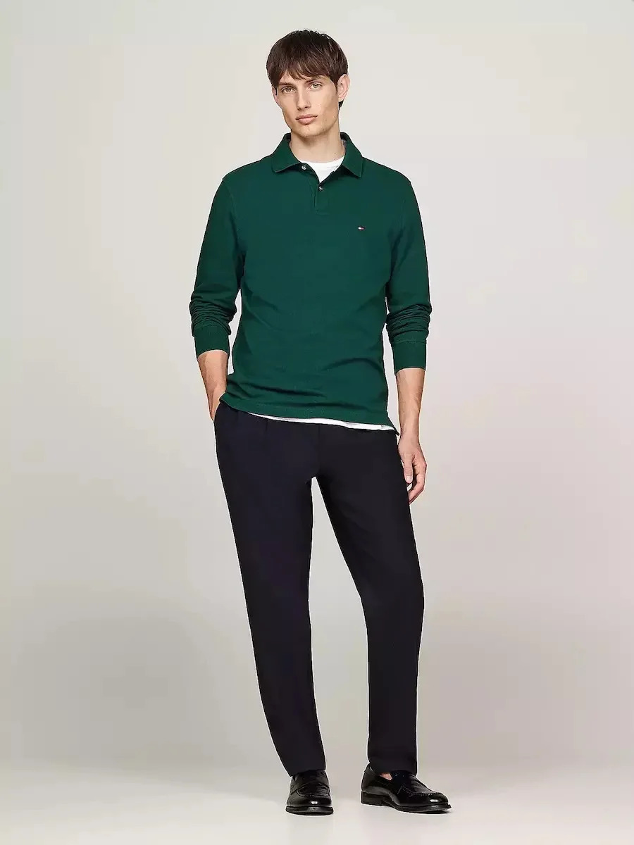 Ανδρικό 1985 Polo Πράσινο Tommy Hilfiger MW0MW20183-L6K