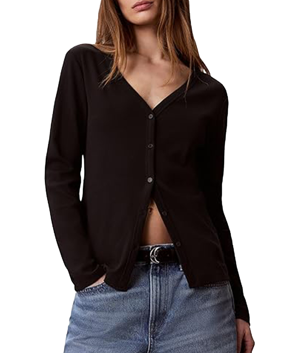 Γυναικεία Ζακέτα Μαύρη Calvin Klein LV047G207G-UB1