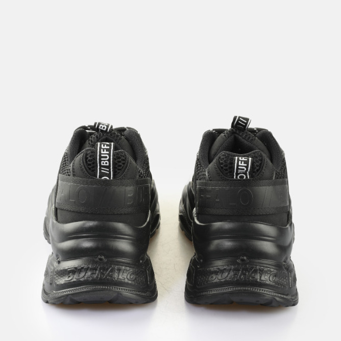 Women's Black Yuno Sneaker Buffalo BUF1636486-BLACK