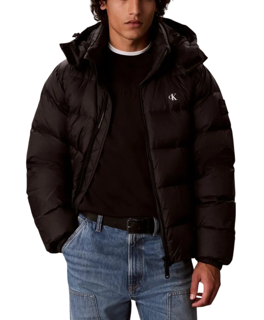 Ανδρικό Μπουφάν Μαύρο Calvin Klein LV04RG515G-UB1
