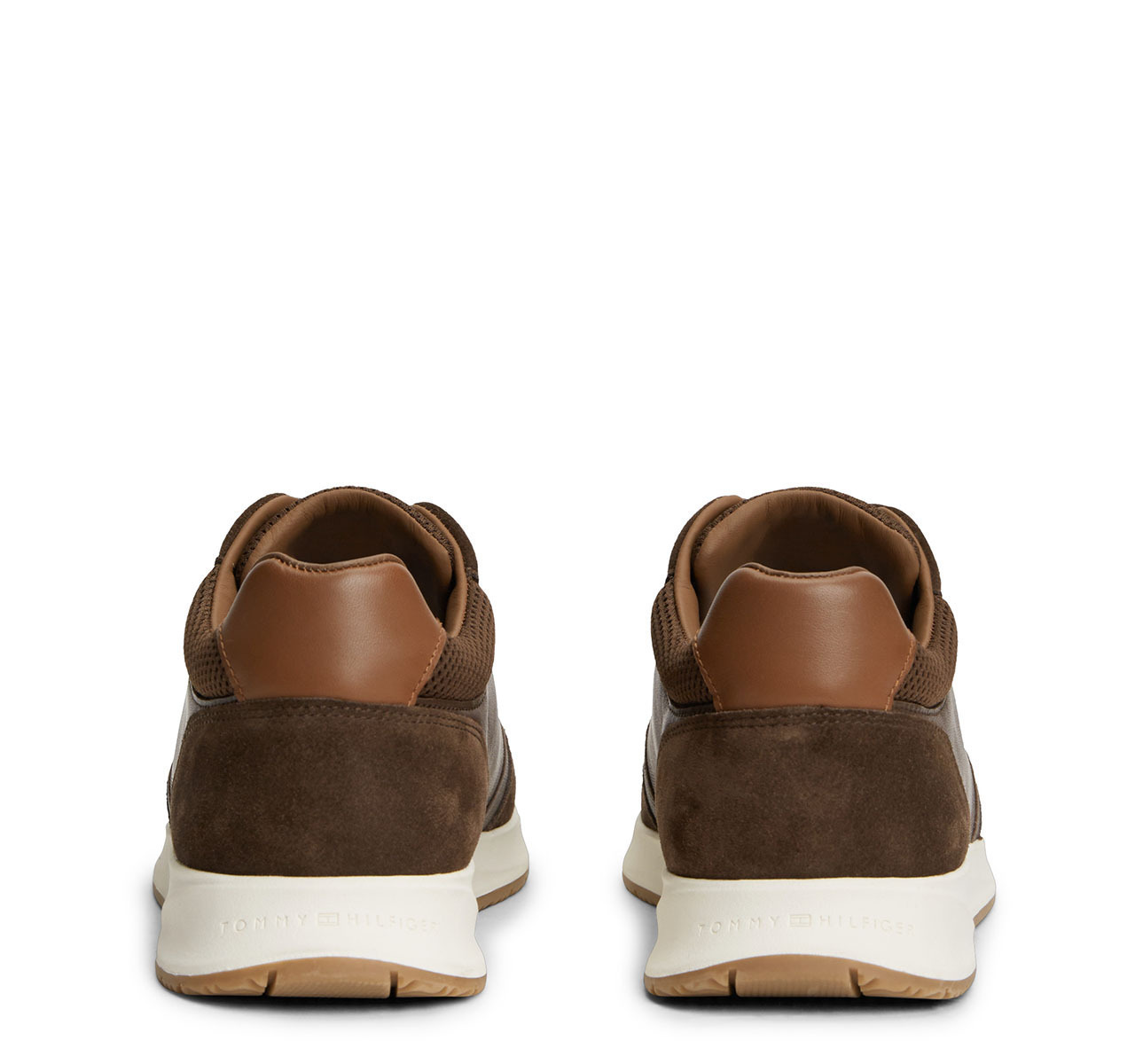 Men's Brown TH Dressy Sneaker Suede Mix Tommy Hilfiger FM0FM05910-GT6