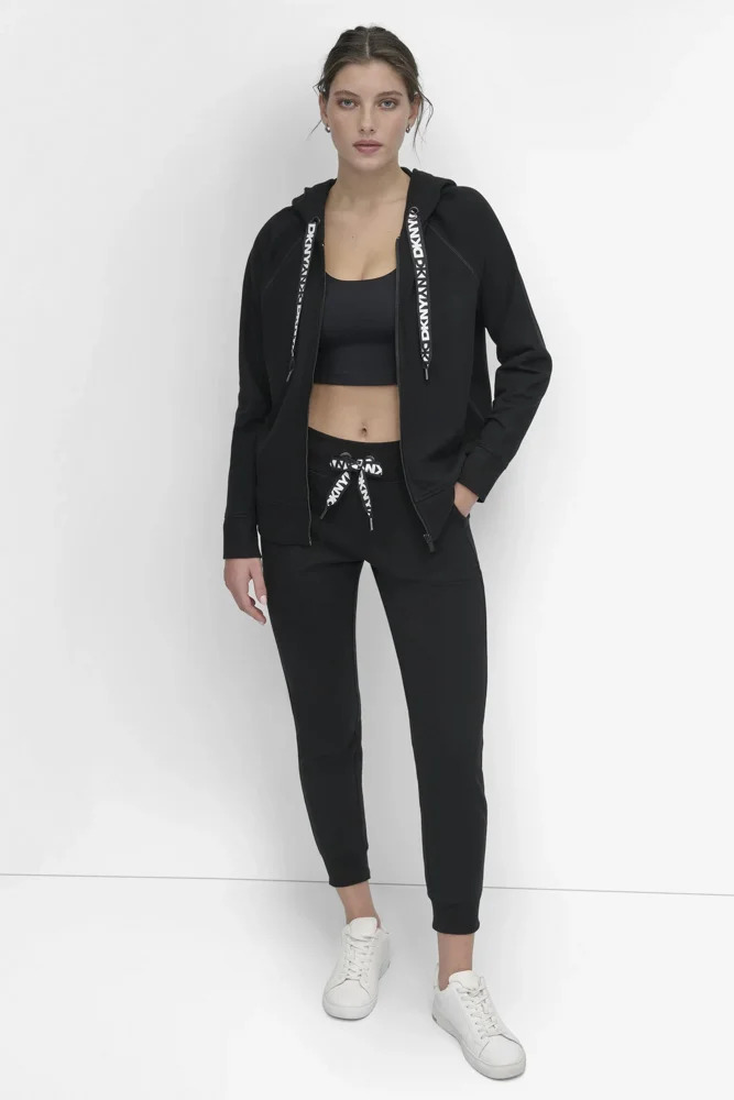 Women's Black LOGO JACKET DKNY DP5J9510-0071