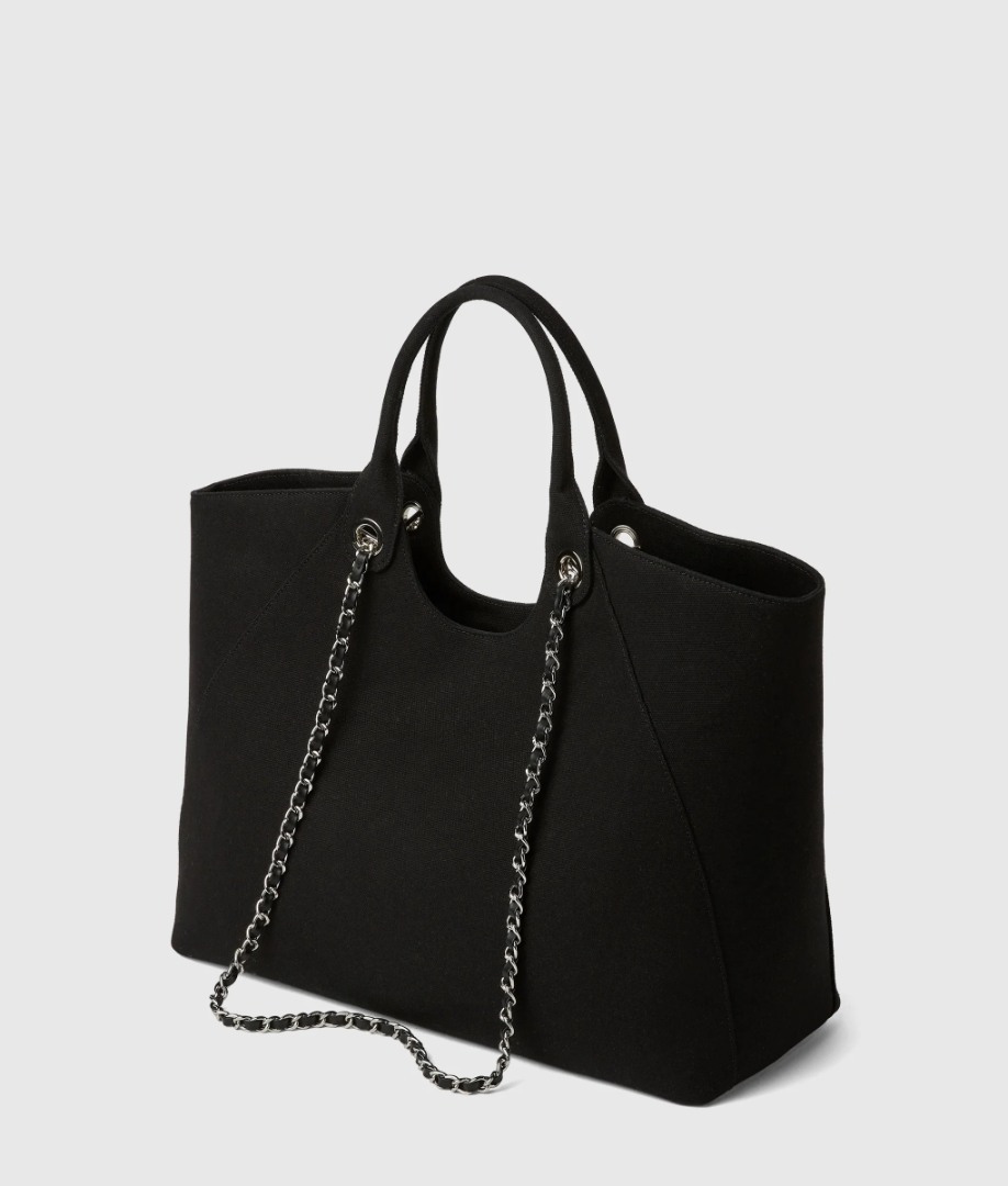 Women's Black K/RSG CHAIN SHOPPER BAG Karl Lagerfeld B3W50068-999 Black