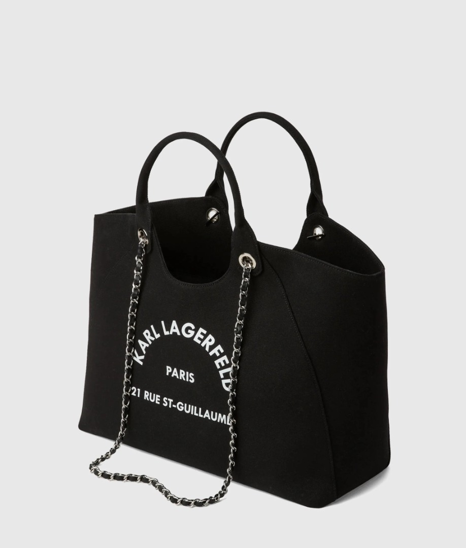 Women's Black K/RSG CHAIN SHOPPER BAG Karl Lagerfeld B3W50068-999 Black