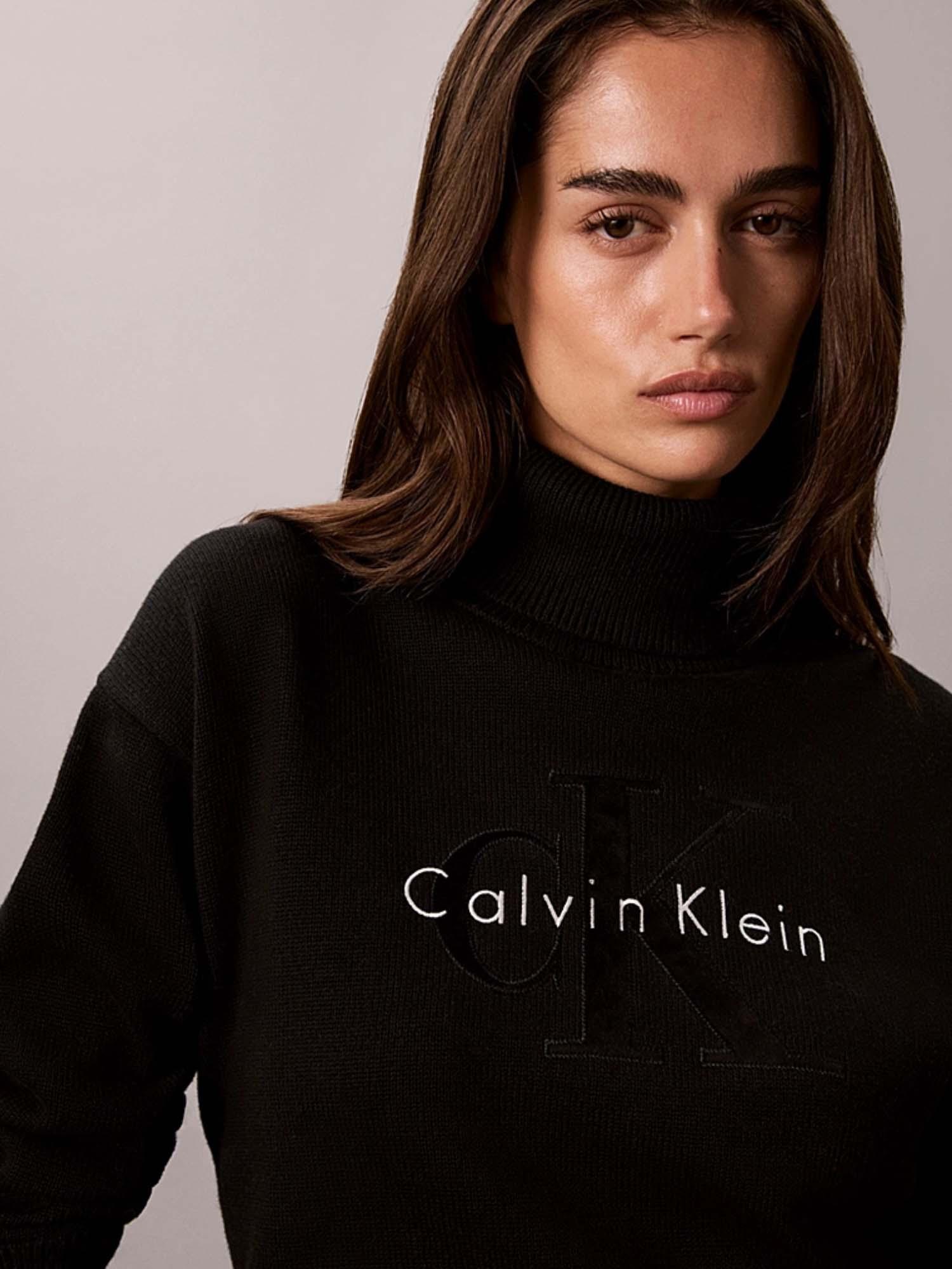 Γυναικείο Ζιβάγκο Πουλόβερ Μαύρο Calvin Klein LV047H329G-UB1