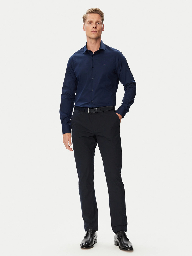 Ανδρικό Πουκάμισο Navy Μπλε Tommy Hilfiger MW0MW45307-DCC