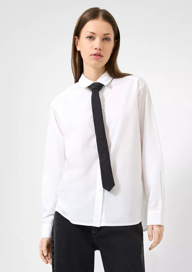 Women's White Shirt S.Oliver 2181911-0100