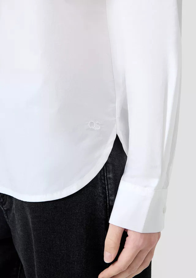 Women's White Shirt S.Oliver 2181911-0100