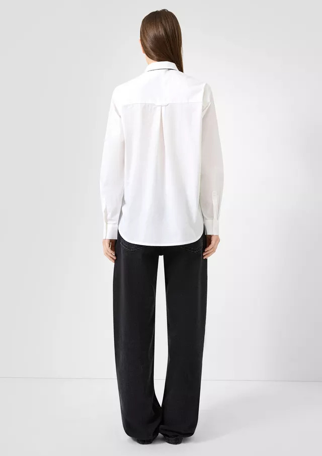 Women's White Shirt S.Oliver 2181911-0100