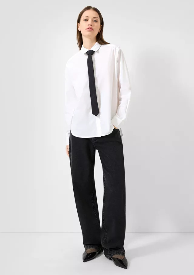 Women's White Shirt S.Oliver 2181911-0100