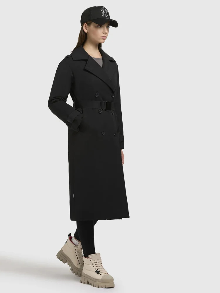 Γυναικεία Elena 3 Καπαρντίνα Μαύρη Khujo KJ1118CO263-200 BLACK