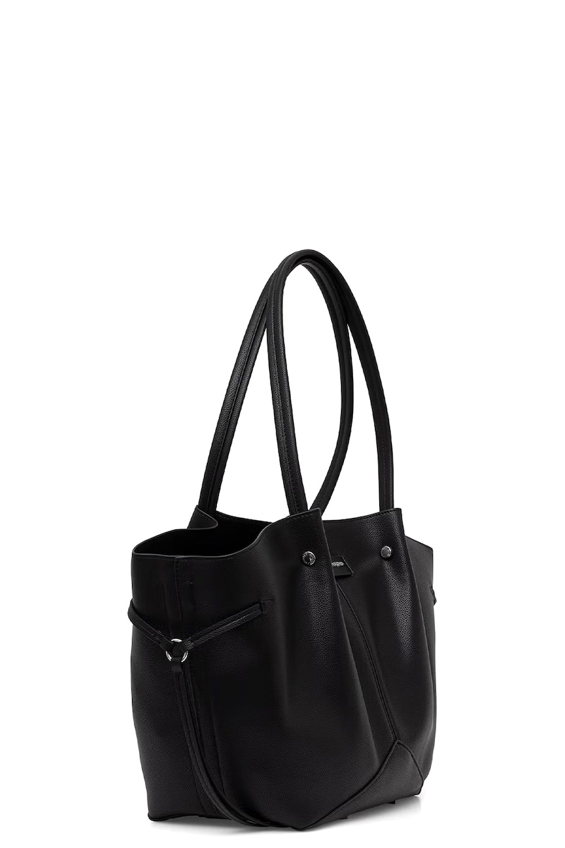 Γυναικεία K/PIERCED MD TOTE Τσάντα Μαύρη Karl Lagerfeld B3W30347-1AV Black
