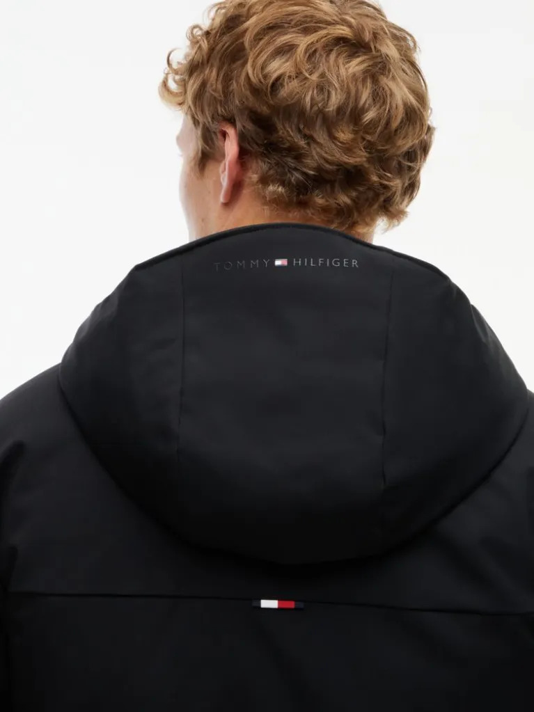 Ανδρικό Μπουφάν Μαύρο Tommy Hilfiger MW0MW44978-BDS