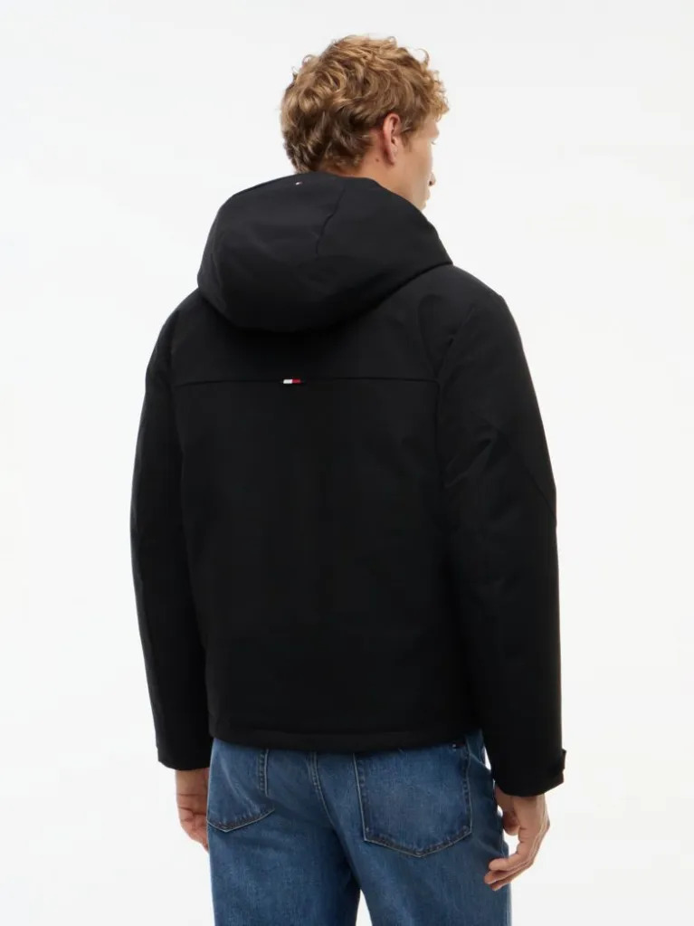 Ανδρικό Μπουφάν Μαύρο Tommy Hilfiger MW0MW44978-BDS