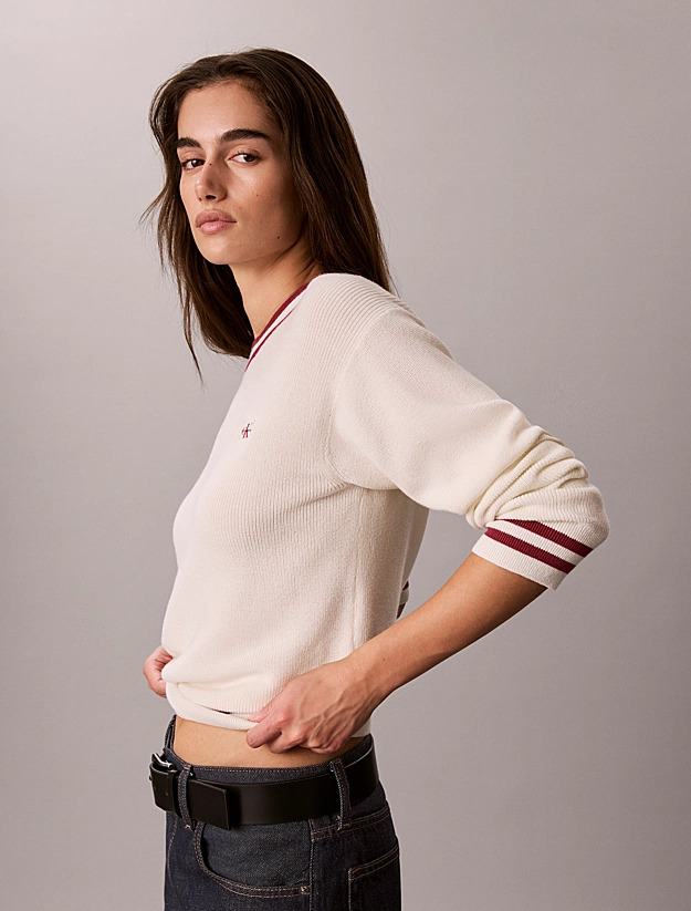 Γυναικείο Πουλόβερ Μπεζ Calvin Klein LV047H303G-YAS
